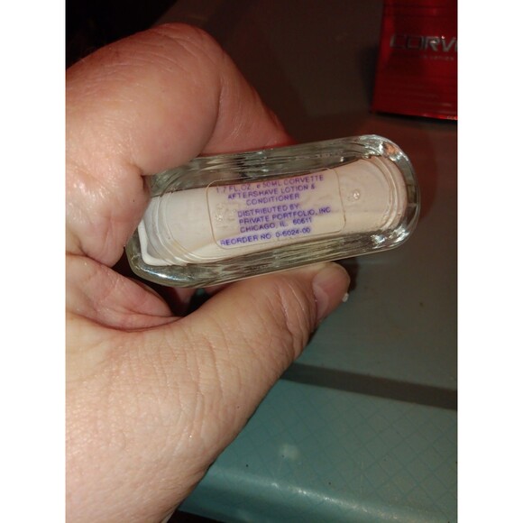 Corvette Collectors Edition Conditioner and Aftershave Lotion 1.7 Fl Oz. RARE - Picture 4 of 4